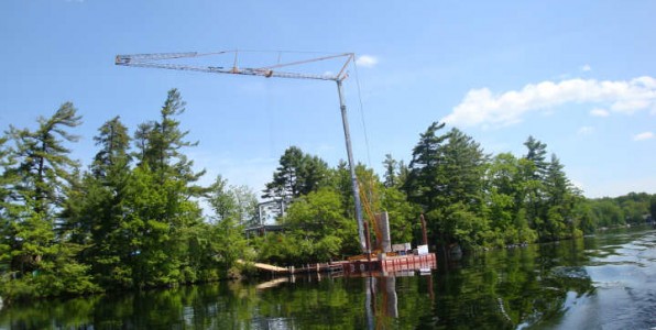 case history - floating crane