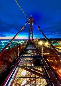Tower Crane Photo Tower Crane Night Time Photo