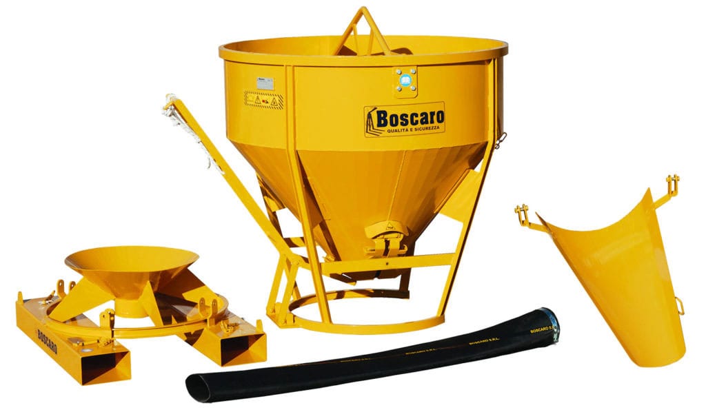 Concrete Crane Bucket Boscaro CN Series Bigfoot Crane Company
